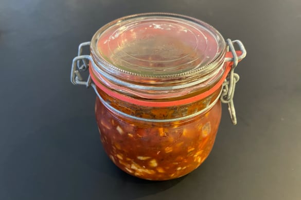 Makrell i tomat - 1. forsøk - En søtere makrell i tomat, som for meg ble for søt men en megahit hos kidsa.